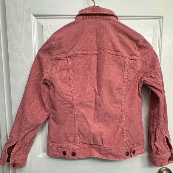 Old Navy Women’s Pink Corduroy Coat – Size Small – Like New - Picture 4 of 4